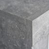 Detail bovenblad commode beton