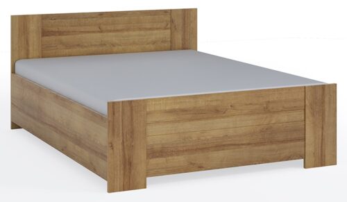 Tweepersoonsbed Bobo 160x200 cm Eiken