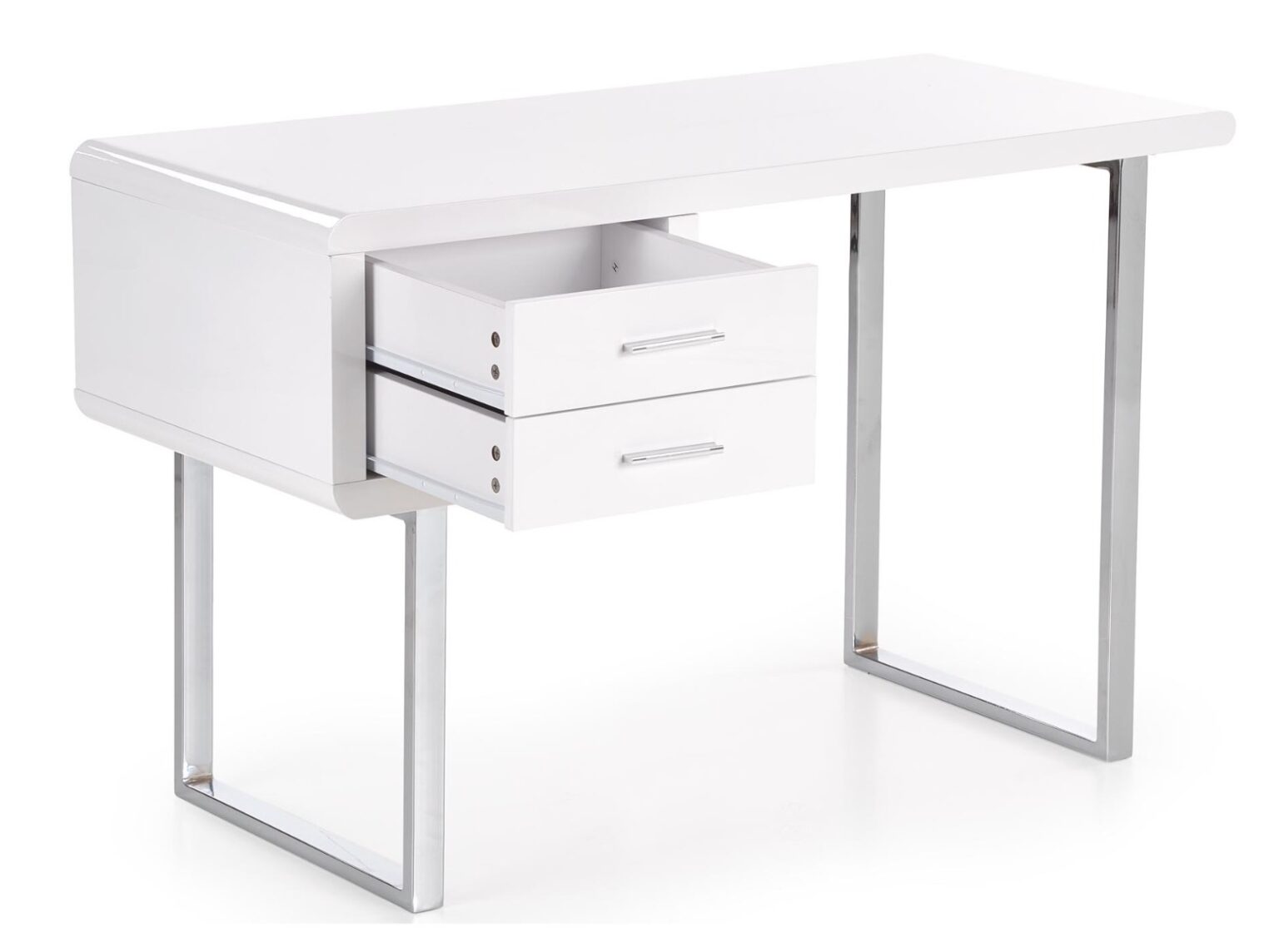 Bureau Claude 120 cm - Hoogglans wit