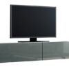 Tv-meubel Bobbie 180 Wit / Hoogglans grijs