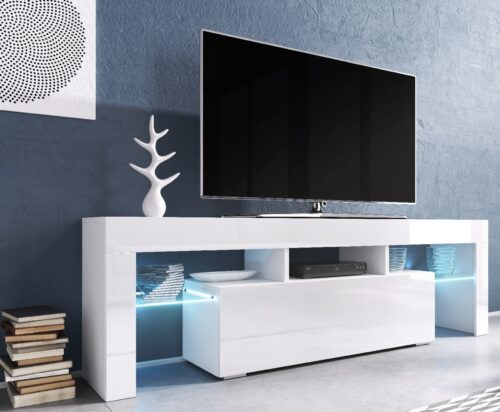 Foto tv-meubel Toro 158 cm wit